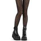 Leopard Print Pantyhose